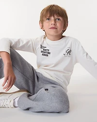 T-shirt à manches longues Roots Academy pour enfants