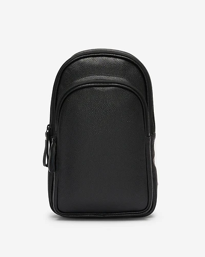Grand sac à bandoulière Trinité en cuir Cervino