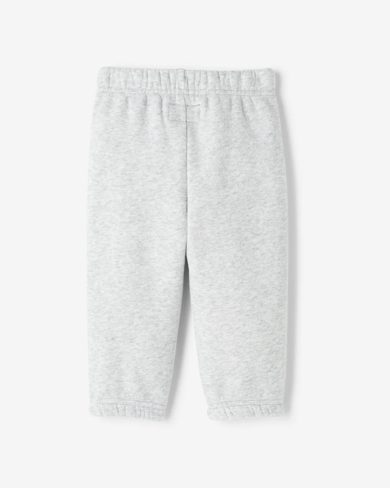 Baby Plaid Applique Sweatpant
