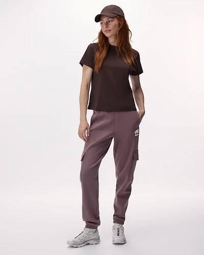 Pantalon cargo Cooper en molleton de coton bio