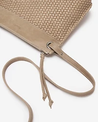 Sac Edie en cuir tressé