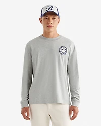 T-shirt imprimé à manches longues Studio pour homme