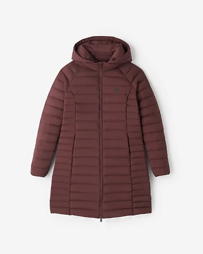 Blouson long en duvet compressible Roots