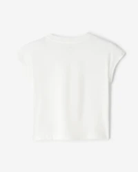 Girls Sleeveless Boxy T-Shirt