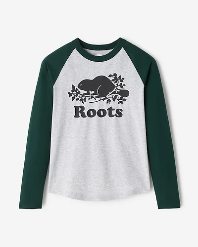 Kids Organic Cooper Baseball T-Shirt
