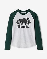 Kids Organic Cooper Baseball T-Shirt