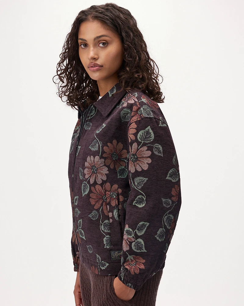Blouson Jacquard floral