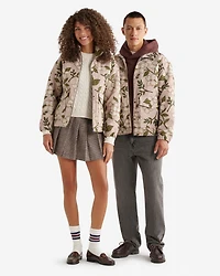 Floral Jacquard Jacket