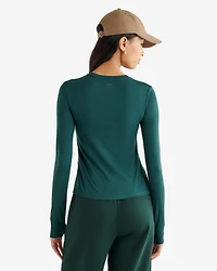 Renew Knit Fitted Long Sleeve Top