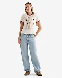 T-shirt à manches courtes Roots pour femme