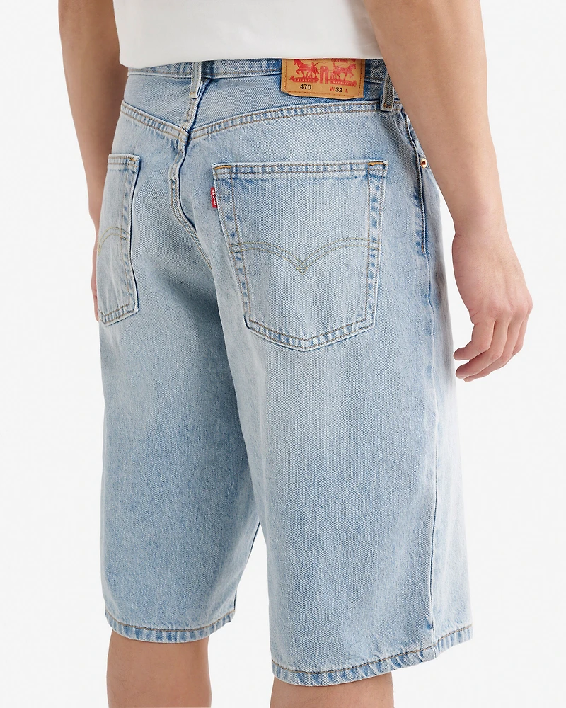 Levi's 470 Baggy Mens Shorts 14 Inch