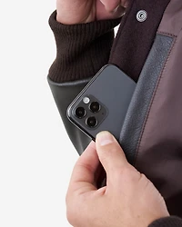 Blouson universitaire classique pour homme