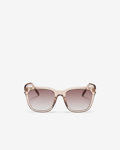 Womens Plastic Oval Crystal Colour Sunglasses