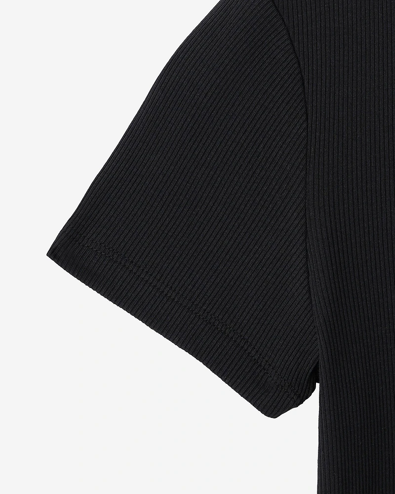 Roam Rib Fitted Short Sleeve Top
