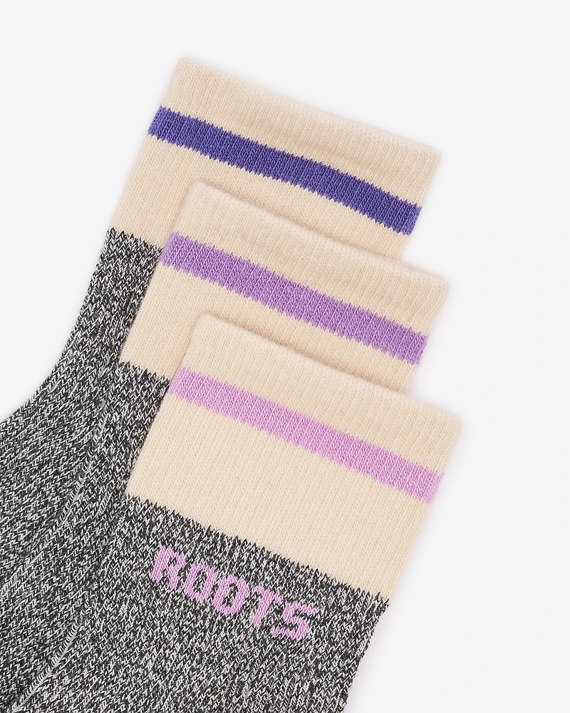 Kids Cabin Ankle Sock 3 Pack