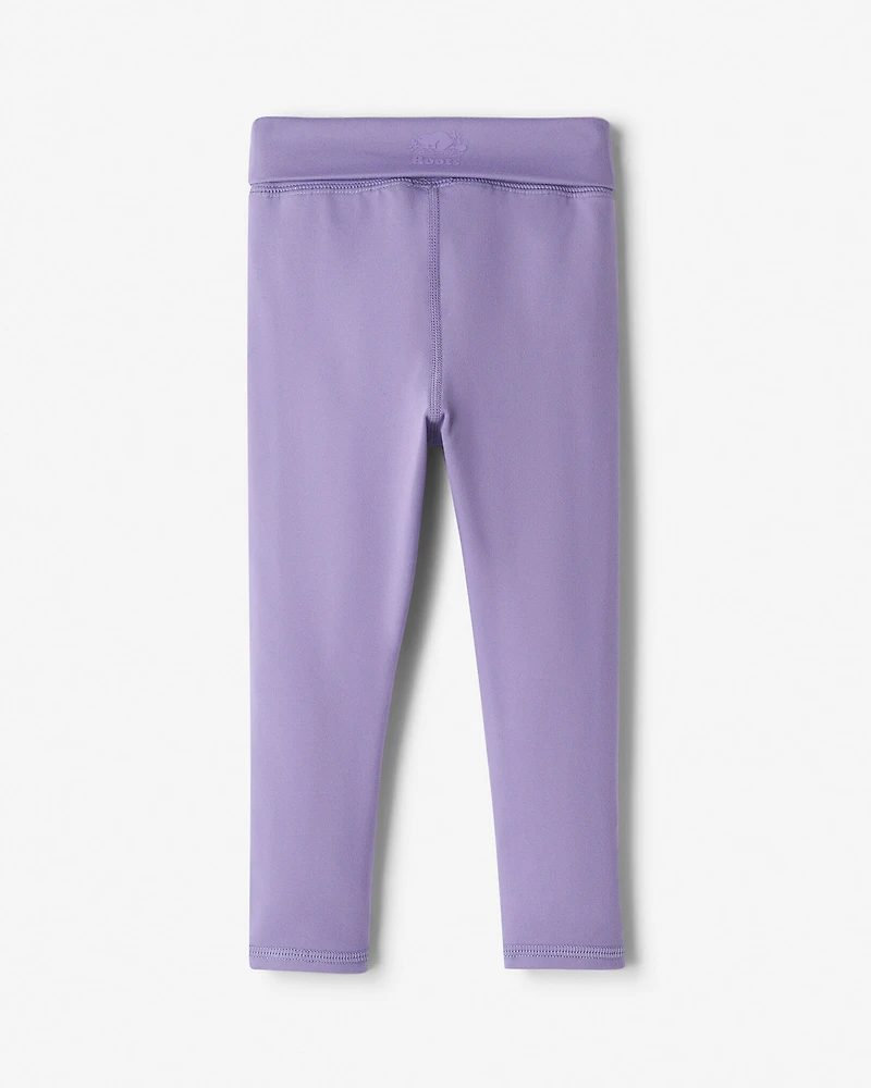 Legging sport à revers pour toutes-petites