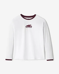 T-shirt à manches longues déconracté Cooper Pop pour filles