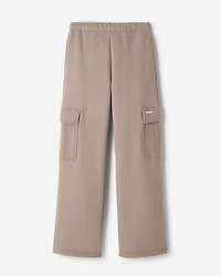 Pantalon cargo à jambe large en molleton Nuage
