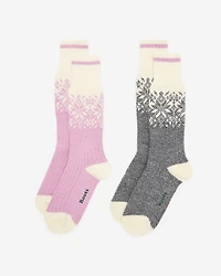 Adult Roots Elsa Sock 2 Pack