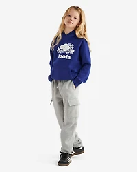 Pantalon cargo décontracté en molleton de coton bio Cooper pour enfants
