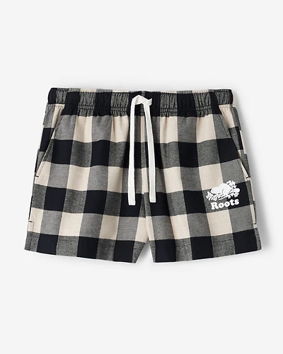 Womens Park Plaid Pajama Short