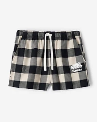 Womens Park Plaid Pajama Short