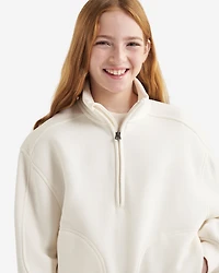 Girls Cloud Half Zip