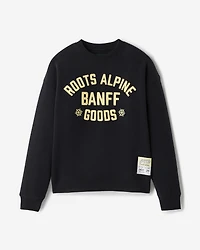 Chandail à col rond Sommets nordiques Banff
