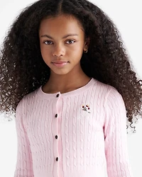 Girls Roots Signature Cardigan