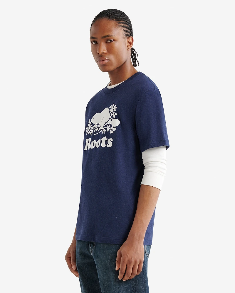 T-shirt Cooper le castor en coton bio pour homme