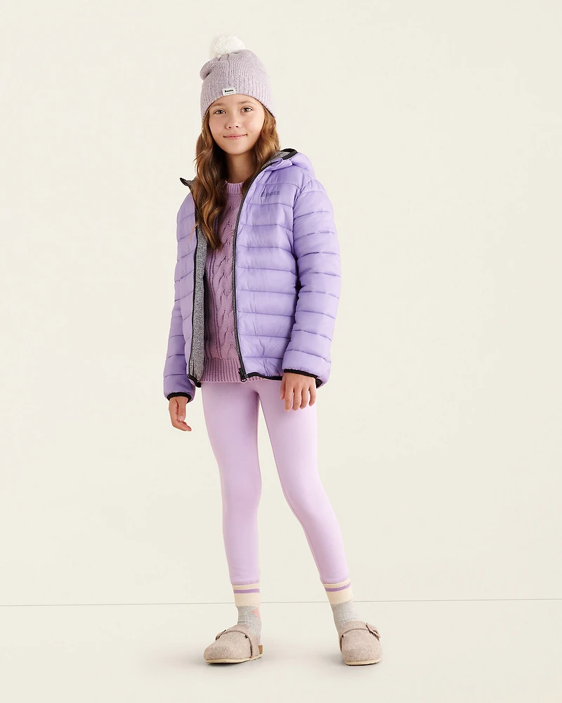 Pantalon en molleton douillet pour enfants