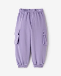 Pantalon en molleton douillet à poches cargo Cooper pour tout-petits