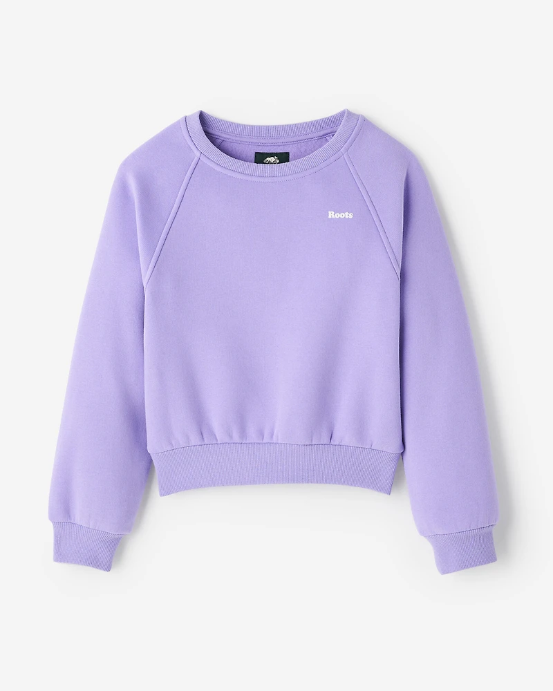 Girls Cloud Bubble Crew Sweatshirt