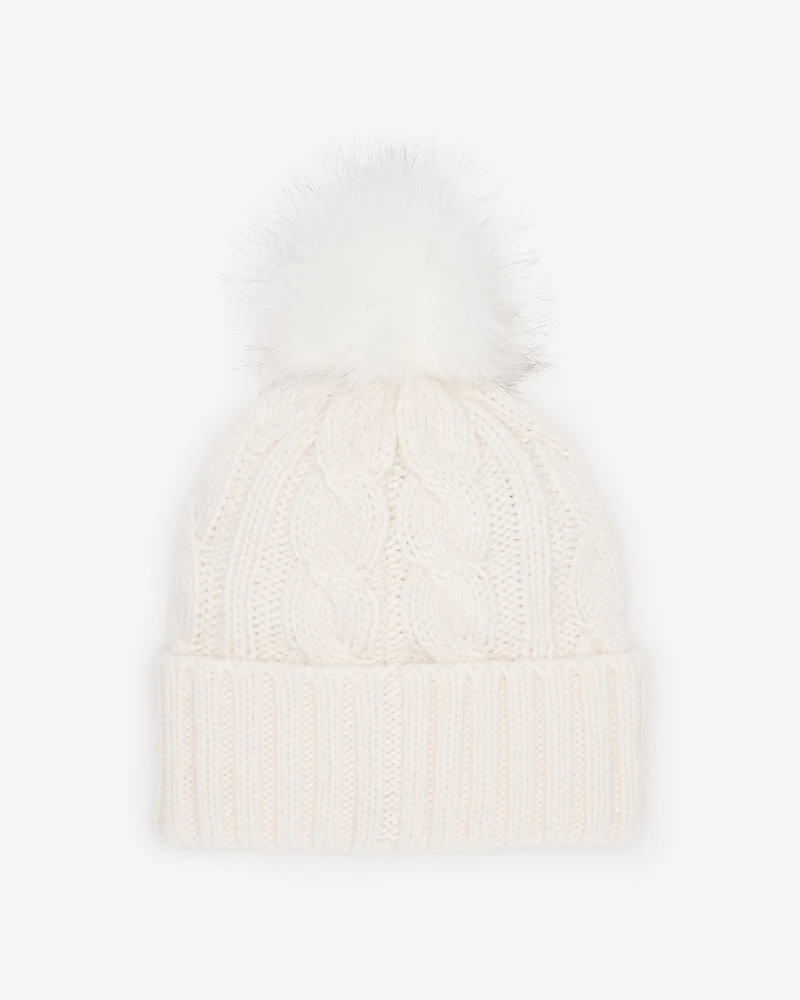 Tuque à torsades Olivia pour femme