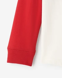 T-shirt style baseball à carreaux pour tout-petits