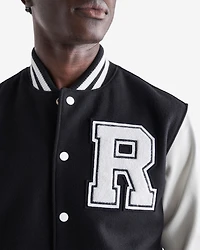 Blouson universitaire rétro pour homme