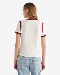 T-shirt à manches courtes Roots pour femme