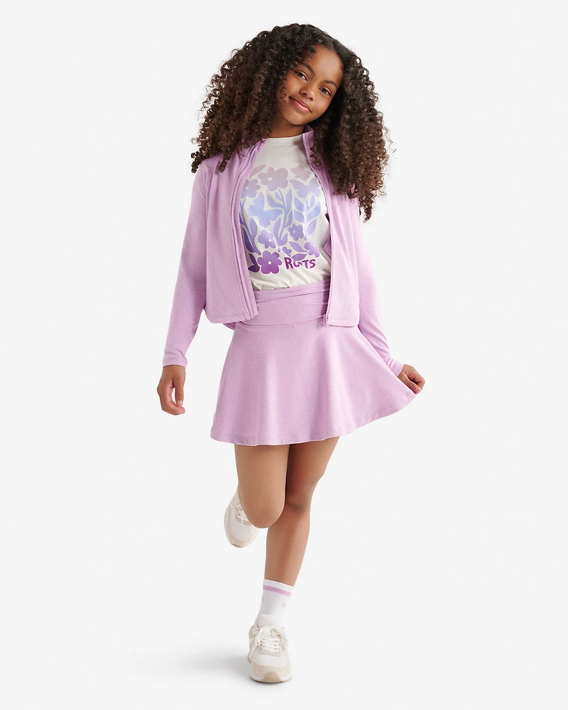 Jupe-short sport pour filles