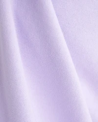 Cooper Terry Short Sleeve Quarter Zip Dress