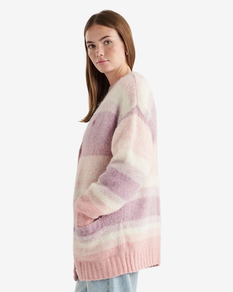 Cardigan en laine d'alpaga Aurora
