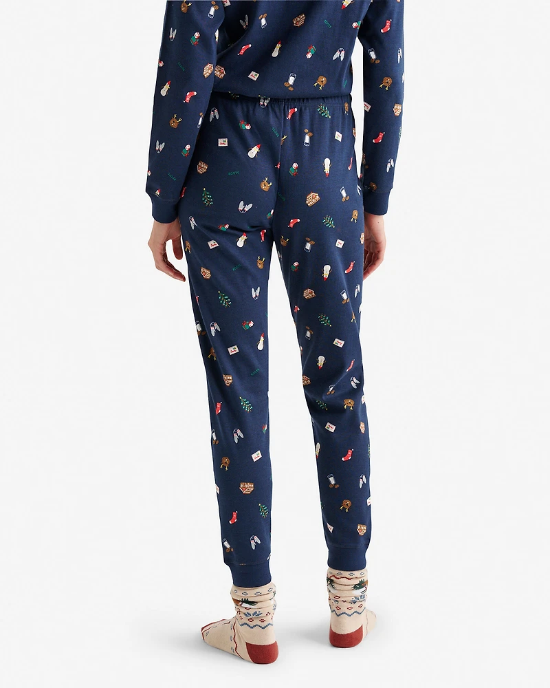 Pantalon de pyjama des Fêtes pour femmes
