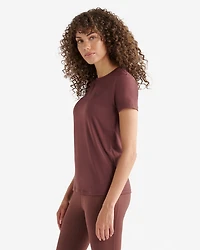 Renew Knit Short Sleeve Top