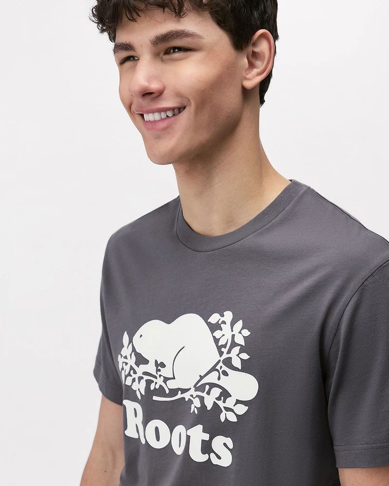 T-shirt Cooper le castor en coton bio pour homme