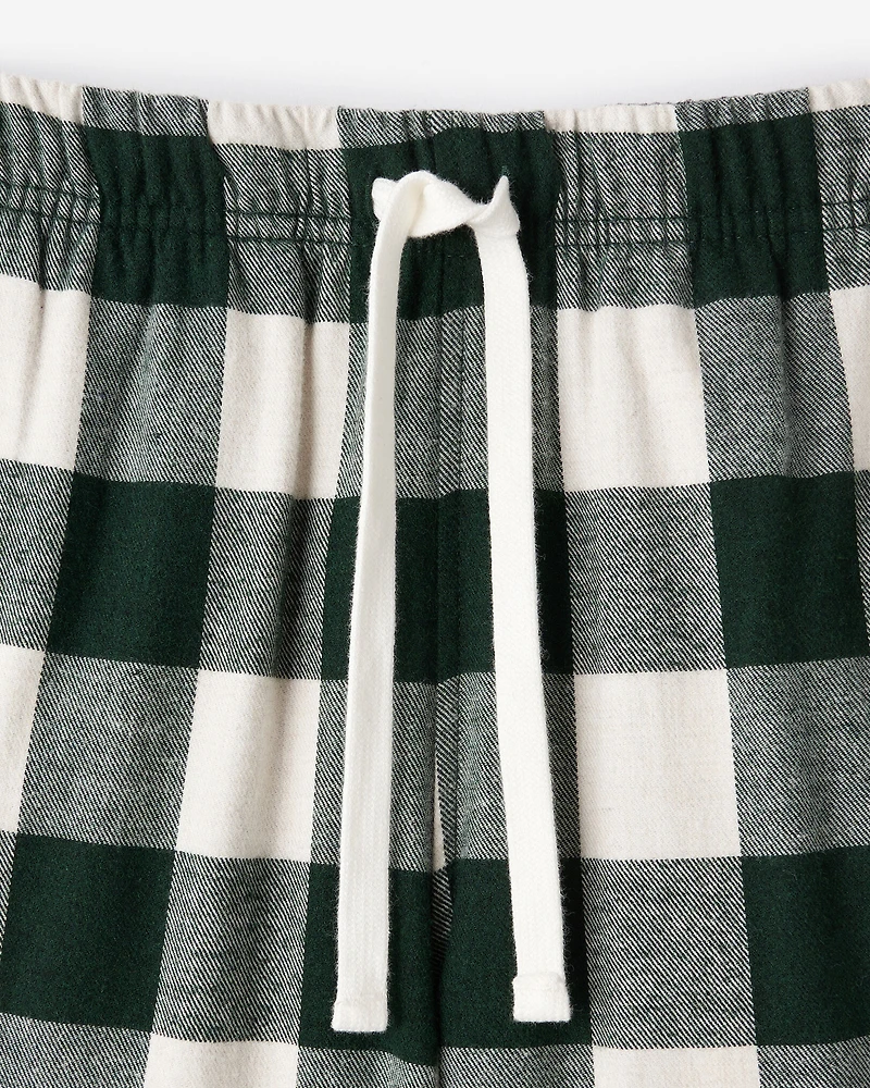 Womens Plaid Pajama Pant