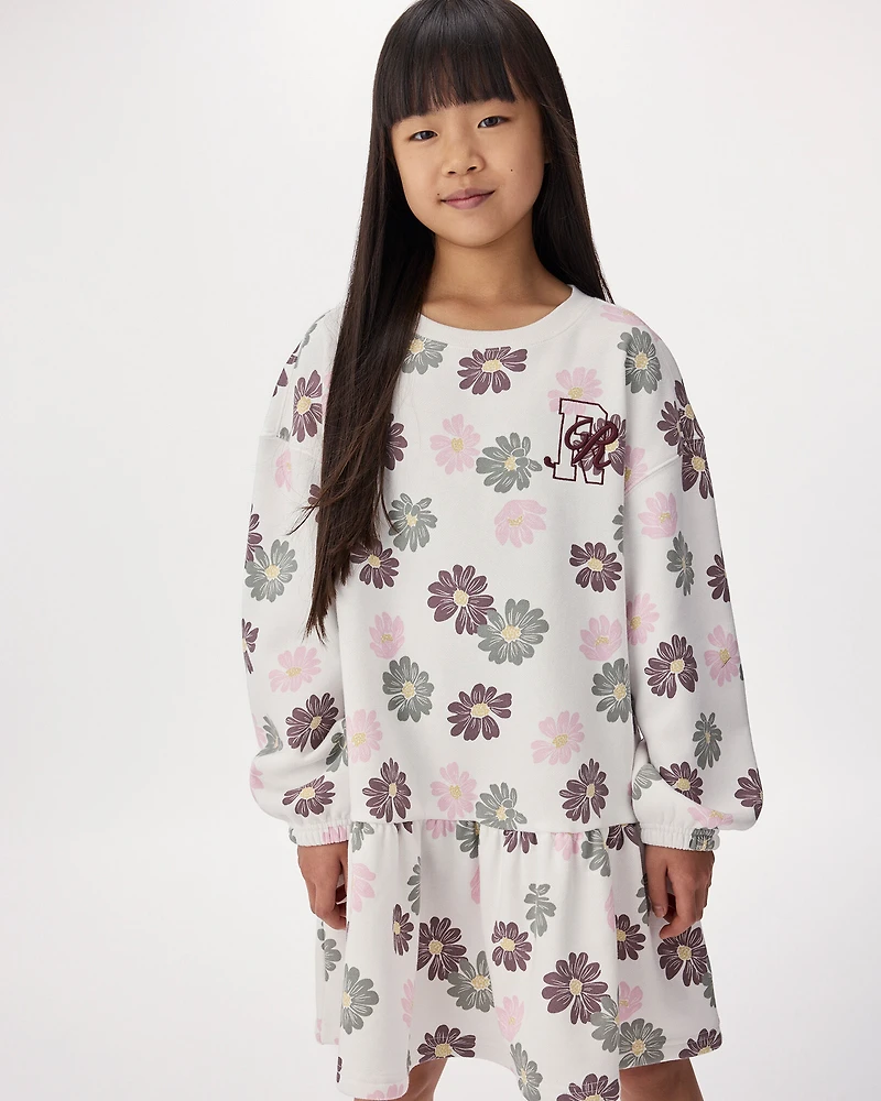 Girls Roots Academy Floral Dress