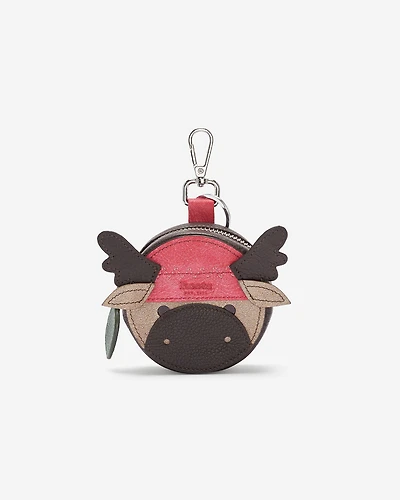 Moose Zip Coin Pouch
