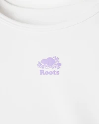 T-shirt sport à ourlet tulipe ajusté pour filles