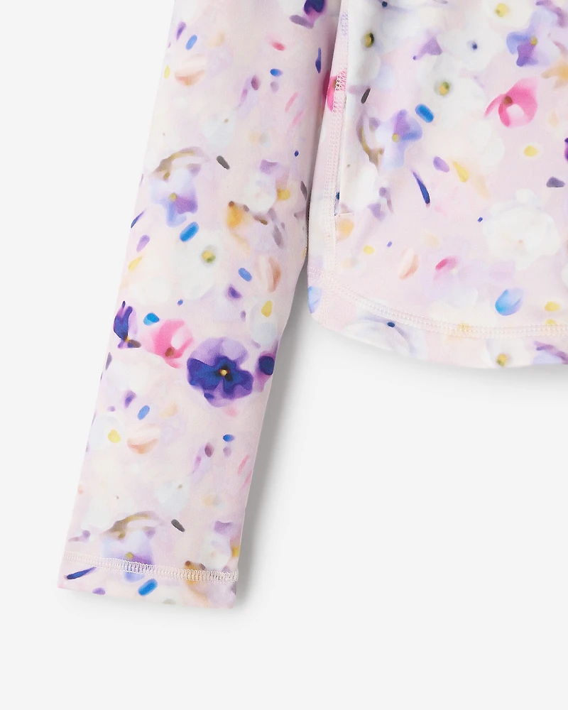 Blouson d’athlétisme sport ajusté pour filles