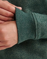 Roots Applique Half Zip Stein