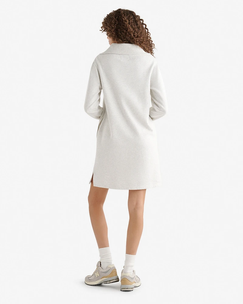 Robe à demi-glissière en coton bio Cooper